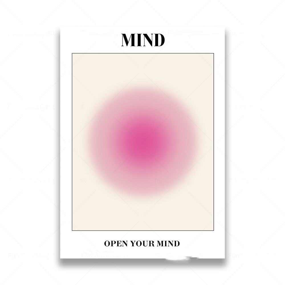 Mind Body Soul Aura Posters - Vellum Venture