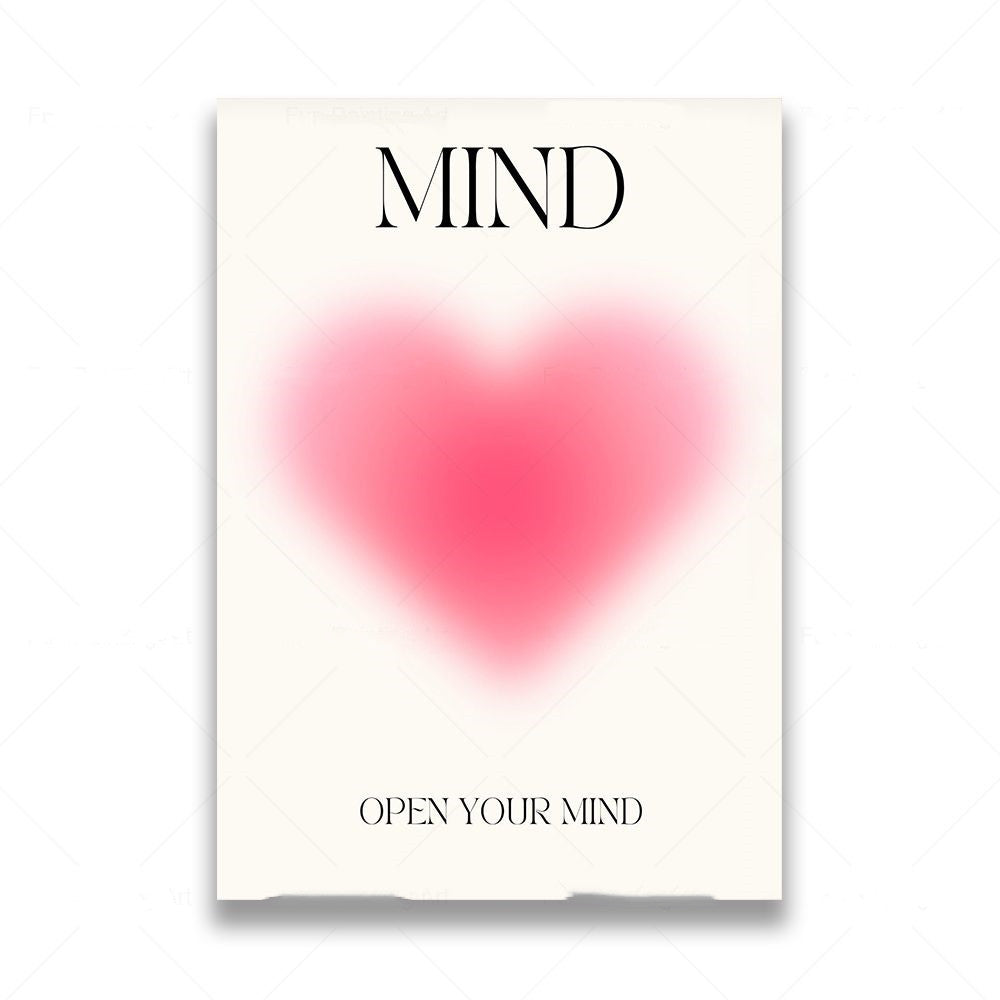 Mind Body Soul Aura Posters - Vellum Venture