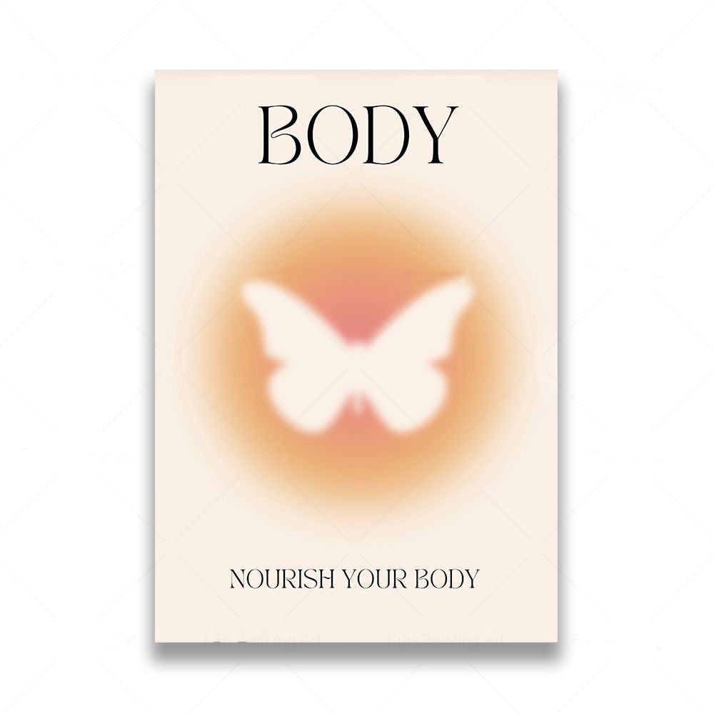 Mind Body Soul Aura Posters - Vellum Venture