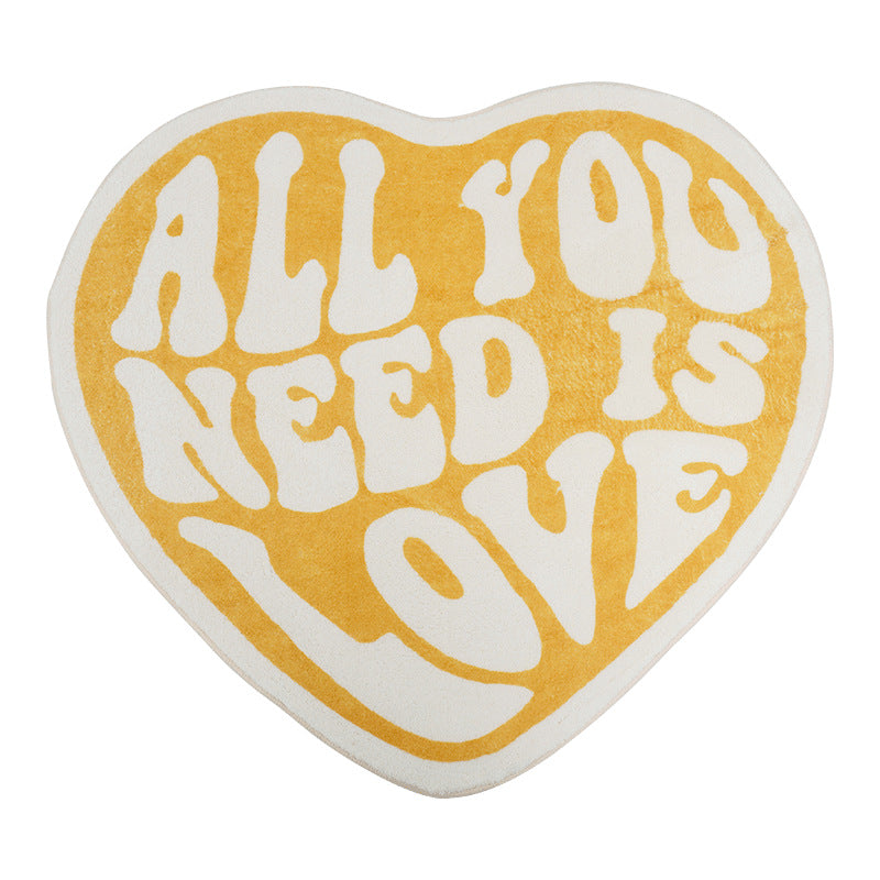 All You Need Is Love Rug (3 Colors) - Vellum Venture