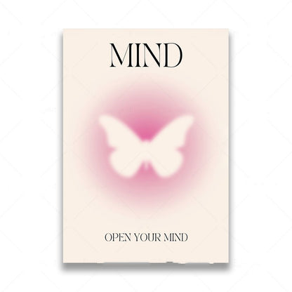 Mind Body Soul Aura Posters - Vellum Venture