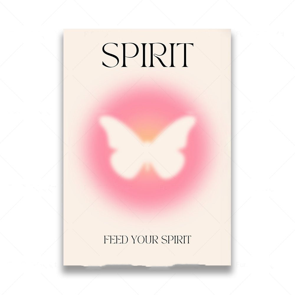 Mind Body Soul Aura Posters - Vellum Venture