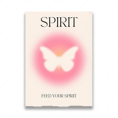 Mind Body Soul Aura Posters - Vellum Venture