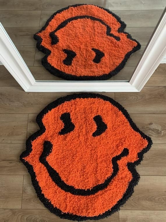 Acid Smiley Rug (4 Colors) - Vellum Venture