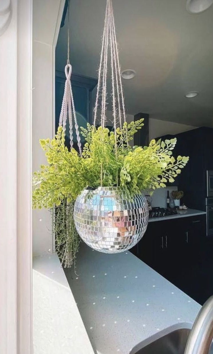 Disco Ball Planter (7 Colours) - Vellum Venture