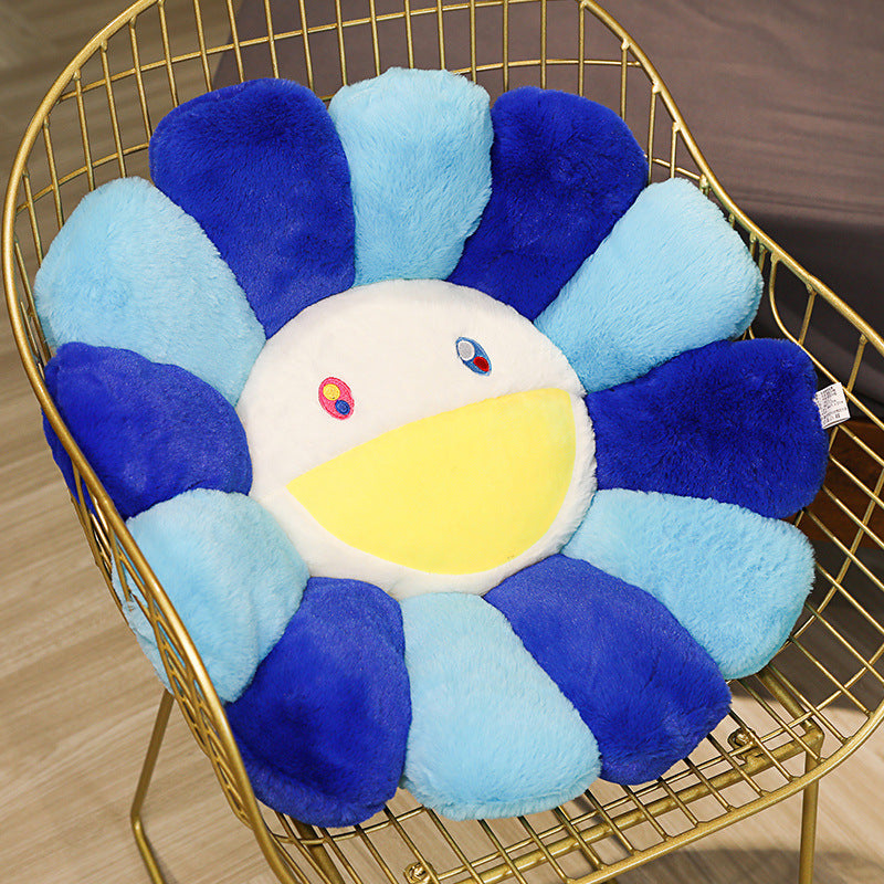 Plush Sunflower Pillow - Vellum Venture