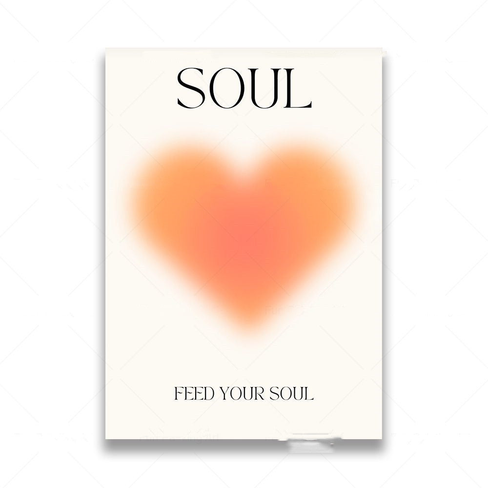 Mind Body Soul Aura Posters - Vellum Venture