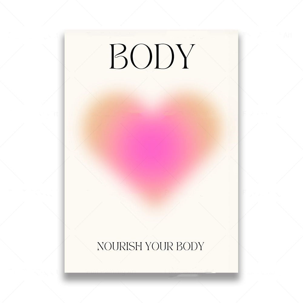 Mind Body Soul Aura Posters - Vellum Venture