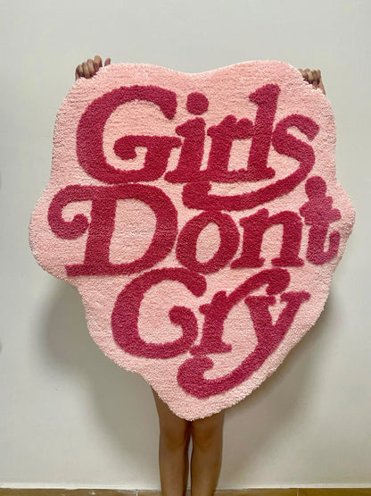 Girls Don't Cry Rug - Vellum Venture